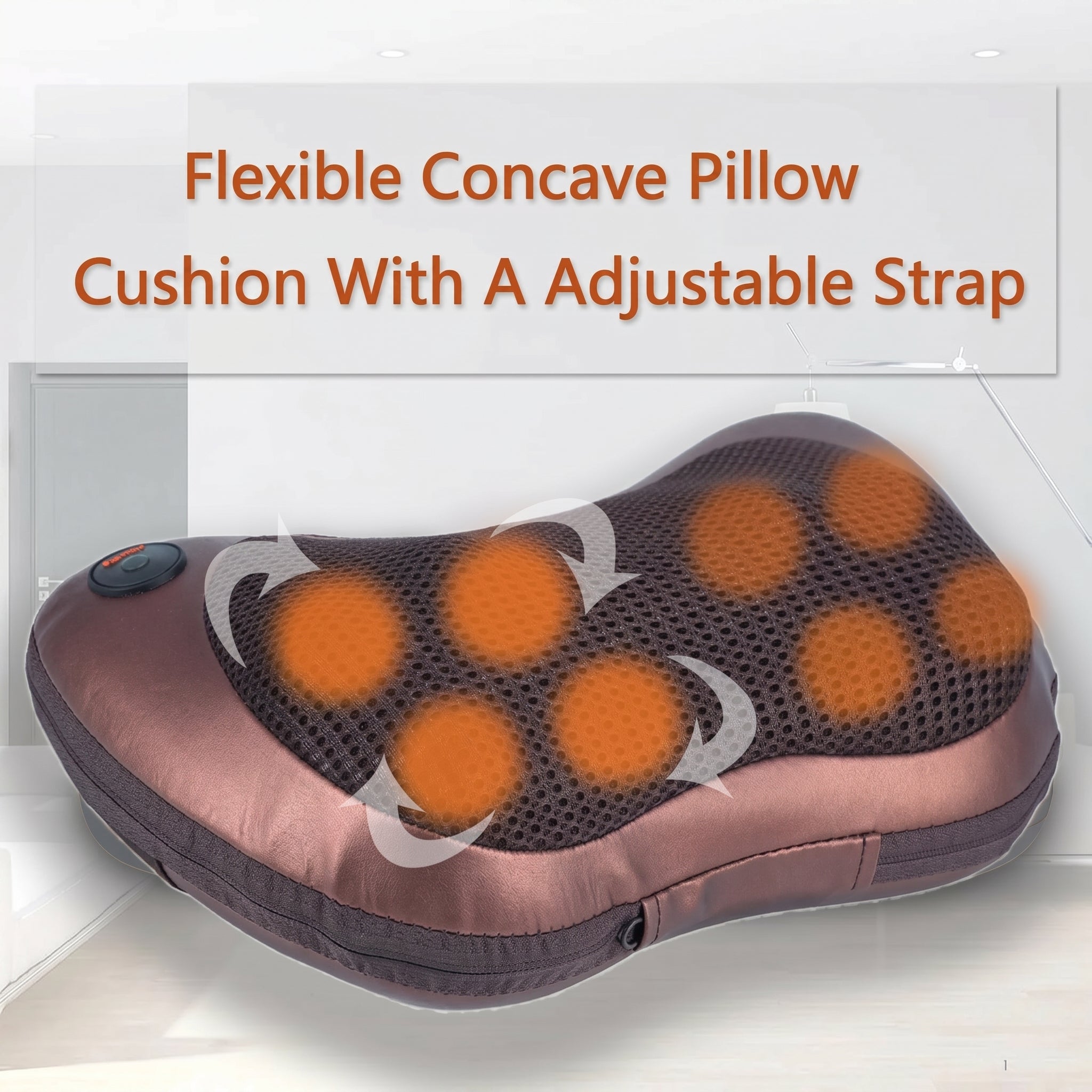 Electric Pillow Neck Massager With Heat