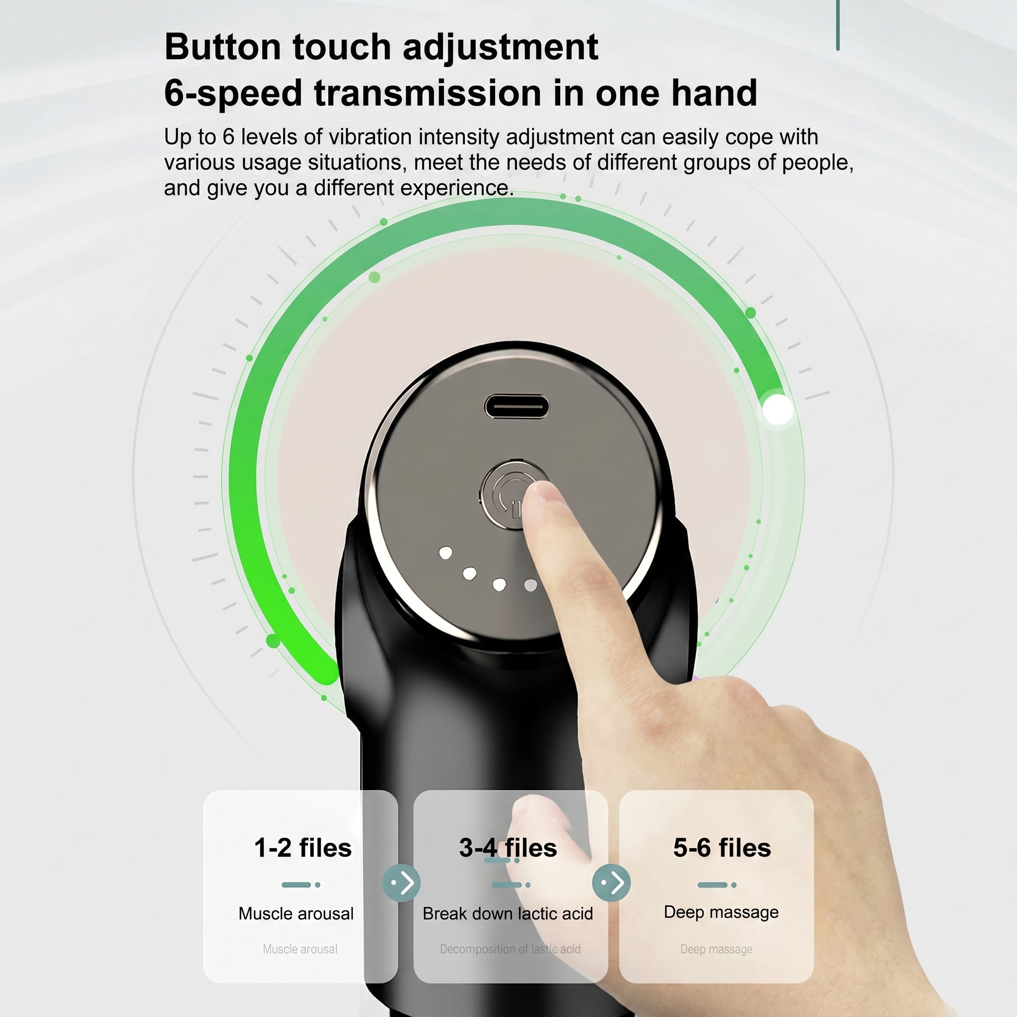 Mini Electric Body Massager Gun