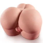 Realistic male sex doll buttock and pelvic area, featuring detailed anal and genital openings, designed for adult pleasure and intimate experiences